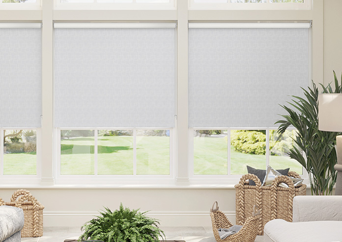 Mod Cube, Pale Grey - Twist&Fit Roller Blind - Image 3
